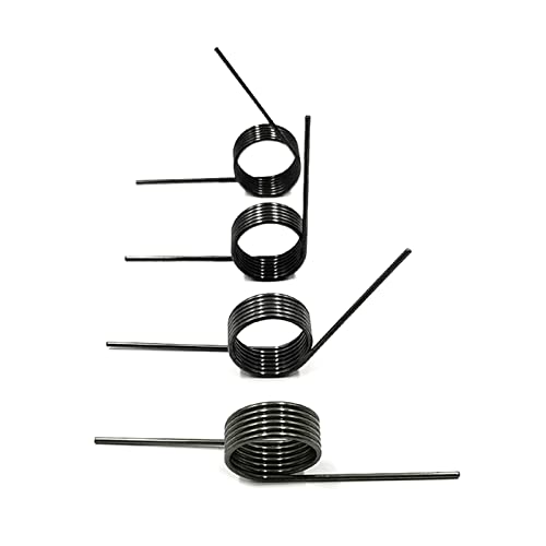 CVBF 10 pièces ressort de torsion ressort en forme de V petit ressort de torsion diamètre de fil 0.3mm/0.4mm angle 60 90 120 180 degrés
