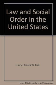 Hardcover Law and social order in the United States Book