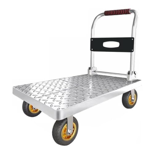 Carretilla plegable de plataforma para carga 60x40 cm miniatura 1