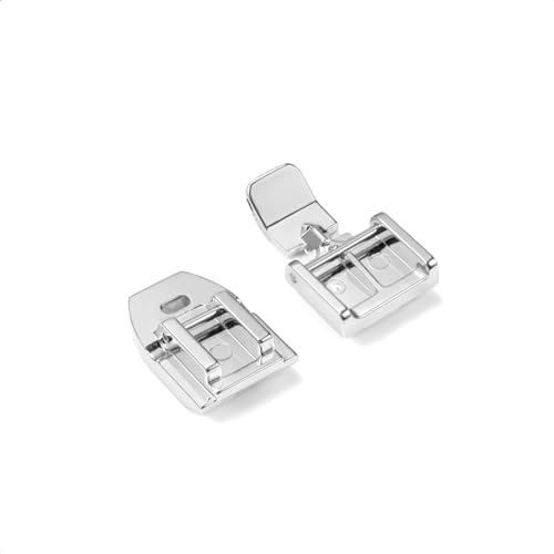 FIKLOTA juego de 2 piezas pie prensatelas para cremalleras ocultas miniatura 2
