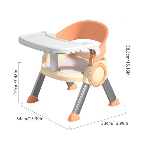Chaise de bébé pour manger proprement grâce à son plateau amovible léger - 5