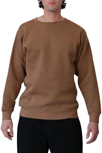 G-Style USA Basic Solid Crewneck Sweatshirt