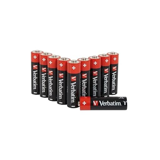Verbatim - Pilas (Single-Use Battery, AA, Alcalino, Cilíndrico, 1,5 V, 10 Pieza(s) Negro, Rojo (49875) | Ya disponible en tu tienda friki favorita! En mundofriki.es!