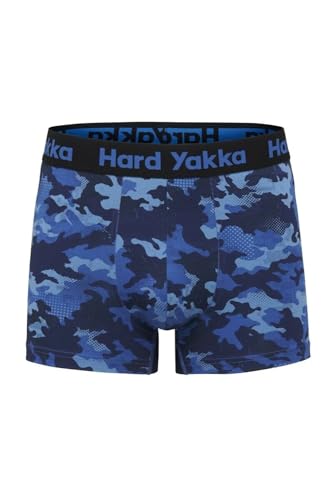 Hard Yakka Men's Stretch Cotton Trunk, Black/Camoflage, 3X-Large (Pack of 5)