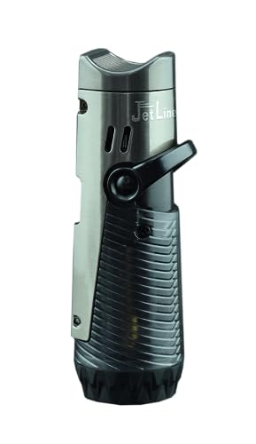 Encendedor Jetline Regal Triple Llama Negro miniatura 1
