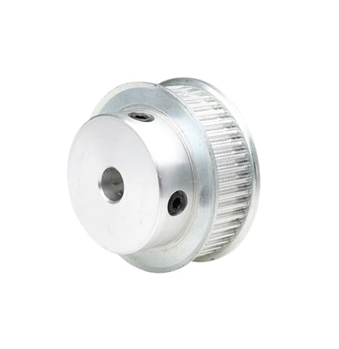 Poulie dentée 3M aluminium BF 45 dents avec rainure de guidage 16x5x2.3 mm