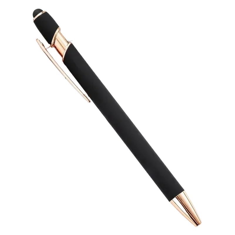 Stylos à bille en métal PURYN tactiles pour un quotidien de bureau organisé
