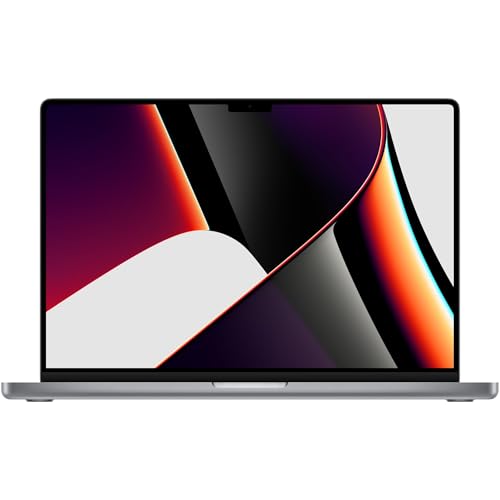 Apple 2021 MacBook Pro with Apple M1 Max Chip, 16-Inch, 64GB RAM, 1TB SSD, Space Grey (Renewed)