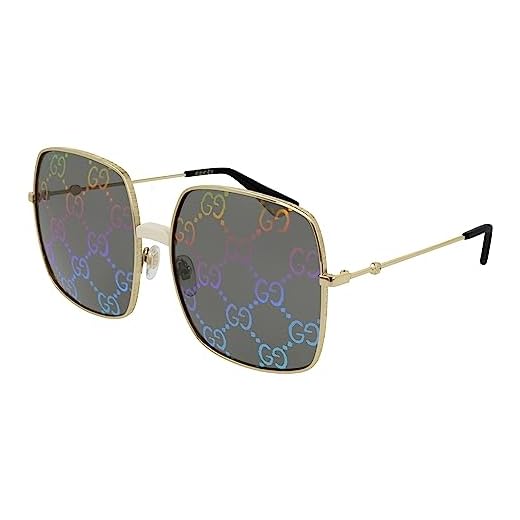 Gucci GG0414S 003 Endura Gold/Ivory GG0414S Square Sunglasses Lens Category 3, 60-17-140
