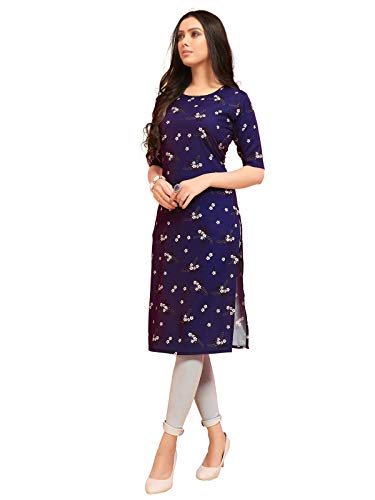 Image of Sanisa Women's Crepe Printed Kurta