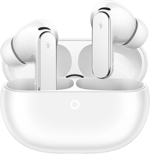 HUAWEI FreeBuds Pro 5 Wireless Earbuds, Dual-Engine AI Noise Cancelling Earbuds for Business & Office, Secure Fit, Stable Calls, IP57 Waterproof for Sports, 38H, 30 Months Warranty, White