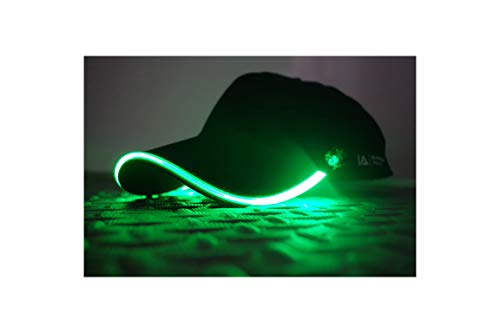Vert Casquette de Baseball à LED luminaires pour Fête | Festival | Rave Cover