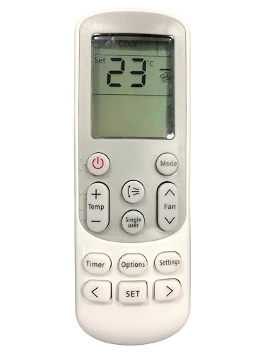 Image of Upix AC Remote No. 144 (No Backlight), Compatible /Replacement for Samsung & Samsung Inverter AC Remote Control (Exactly Same Remote Will Only Work)