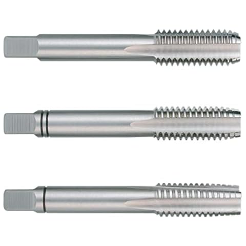 Juego de 3 machos para roscar a mano M DIN 352 HSS, rectificados (M3) de Ruko Cover