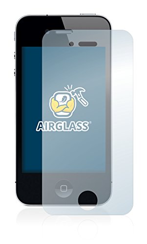 BROTECT Protector Pantalla Cristal para Apple iPhone 4 / 4S Protector Vidrio   [Dureza 9H, Anti Arañazos]