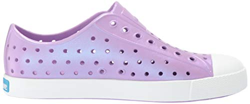 Tênis Nativo, Jefferson Iridescent, infantil, Lavender Purple/Shell White/Galaxy, 6 Toddler