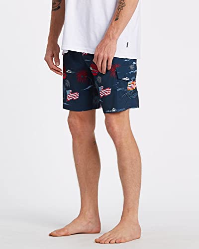 Billabong Sundays Layback Shorts - Blue3