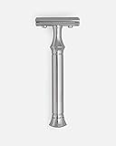 Contiene Alcohol: Sin Alcohol G&F - Vintage Edition Rasoio di sicurezza, acciaio inox, 10 lamette da barba