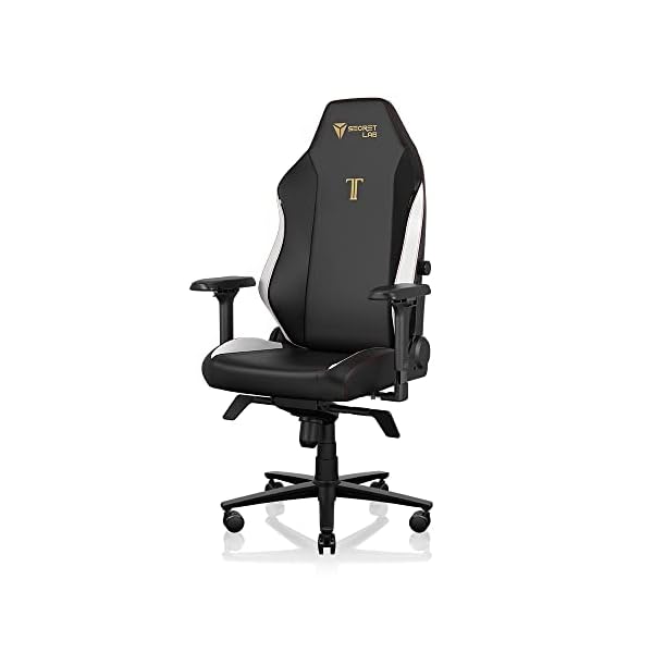 Secretlab Titan Evo Classic Gaming Chair – Reclining, Ergonomic & Heavy Duty Computer Chair with 4D Armrests, Magnetic Head Pillow & Lumbar Support – Big and Tall 395 lbs – Black – Leatherette