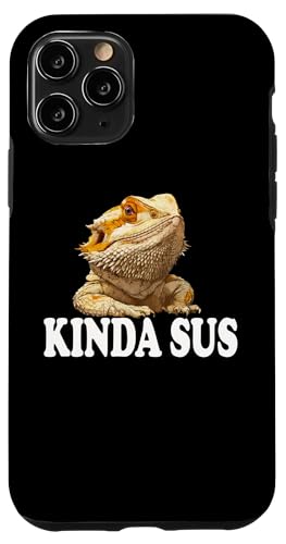 Tiny Dinosaur Slang Kinda Sus Bearded Dragon Lover �X�}�z�P�[�X iPhone 11 Pro �p
