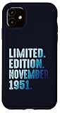 Photo Gallery novembre 1951 anno 1951 retro 1951 vintage edizione limitata custodia per iphone 11 Photo Gallery novembre 1951 anno 1951 retro 1951 vintage edizione limitata custodia per iphone 11