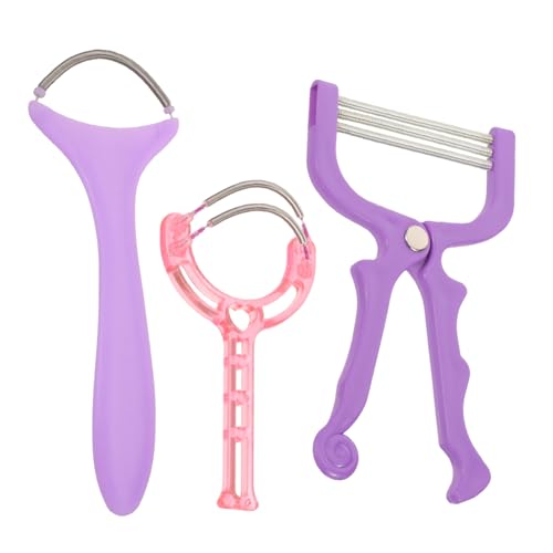 Female Facial Threading Depilator Face Hair Removal Device 3 Pcs Spring Threading Tool Upper Lip Hair Remover for Women