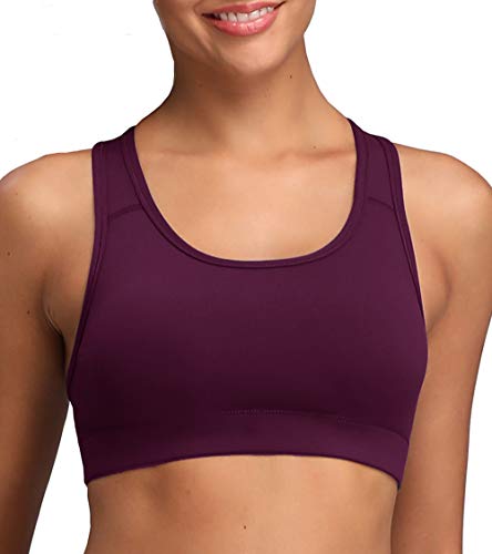 Image of Oalka Women's Racerback Sports Support Workout Running Bras | Oalka Women's Racerback Sports Support Workout Running Bras