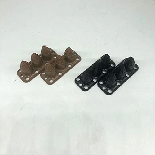 PERSUB Ninja Kickz Non Lethal Self Defense Tool Shoe Weapon Kuba Kicks Style self defense tool available for your tactical shoes (Color: Khaki and black)