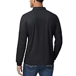 MAGCOMSEN Men's Polo Shirts 3 Button Quick Dry Performance Long Sleeve Tactical Shirts Pique Jersey Golf Shirt - Image 5
