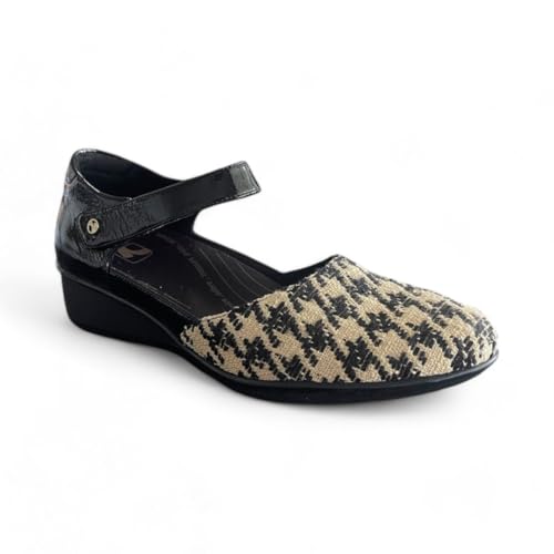 Image of Revere Osaka Mary Jane - Premium Leather - Orthotic-Friendly Removable Insoles - Adjustable Strap - Arch Support - Stylish Wedges for All-Day Comfort