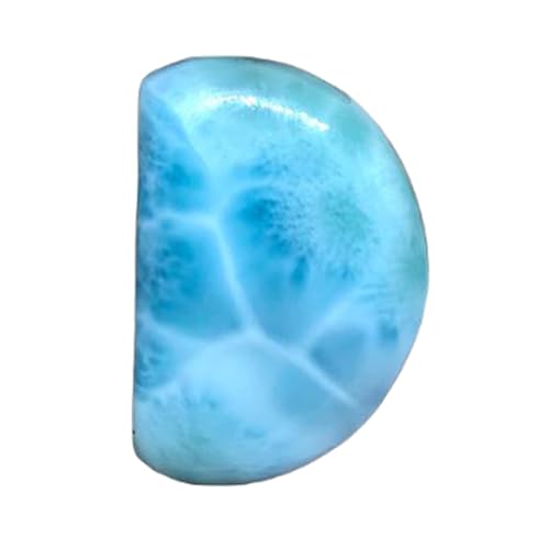 Larimar naturel cabochon calibré pour résoudre vos problèmes de sertissage de bijoux