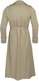 Men Trench Coat Winter Long Jacket Double Breasted Overcoat Men's Classic Wool Trench Overcoat Long Coat Jackets