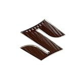 【松印】 エンブレムフィルム スズキ メーカーエンブレム用 【プレミアムカラー：カーボンブラウン】【サイズ：縦65mmｘ横65mm 】SA2【代引き可】