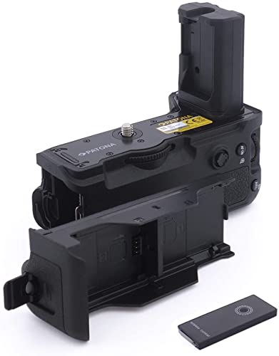 PATONA 1920 Poignée d'alimentation - Compatible avec Poignée Verticale Sony VG-C3EM - avec télécommande - utilise la Pile NP-FZ100 (2X)