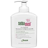 Sebamed Flüssig-Wasch-Emulsion im hygienischen Spender 200 ml, reinigt die empfindliche Haut und hilft, die Haut vor Reizung und Austrocknung zu schützen