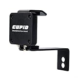 ComfyHarbor Soporte de montaje de arco para teléfono inteligente para arco recurvo compuesto, soporte de teléfono de aluminio ajustable para teléfono móvil de 2.25-3.5 pulgadas, accesorio de caza