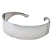 grinderPUNCH Silver Mirror Futuristic Shield Sunglasses Deal Glasses