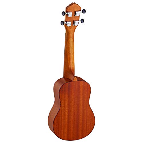 Ortega Guitars RU5 Bonfire Series Ukulélé de concert avec reliure tortue et lase - Les Beatles, Paul McCartney, John Lennon, RIngo Starr, George Harrison Ortega Guitars RU5 Bonfire Series Ukulélé de concert avec reliure tortue et lase – Image 3