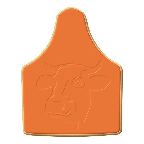 Bread Board Cookie Cutter 4 Inch – Made In The Usa – Foose Cookie Cutters Tin Plated Steel – Ear Tag Cookie Mold #TOP1