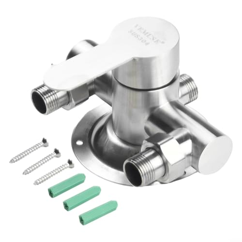 Mitigeur de douche G1/2 en acier inoxydable 304 avec poignée ergonomique - 3