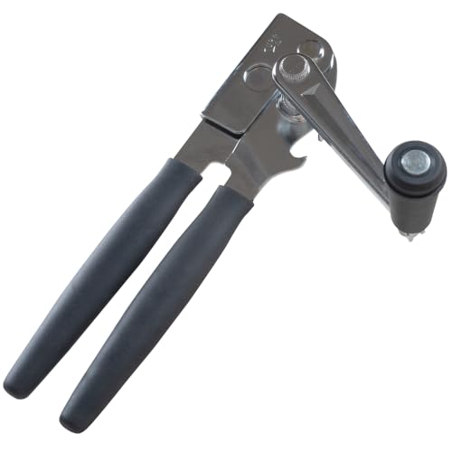 Vwmyq Manual Can Openers Heavy Duty Swing Away Commercial Long Big Handle Can Opener With Crank,Black thumb #2