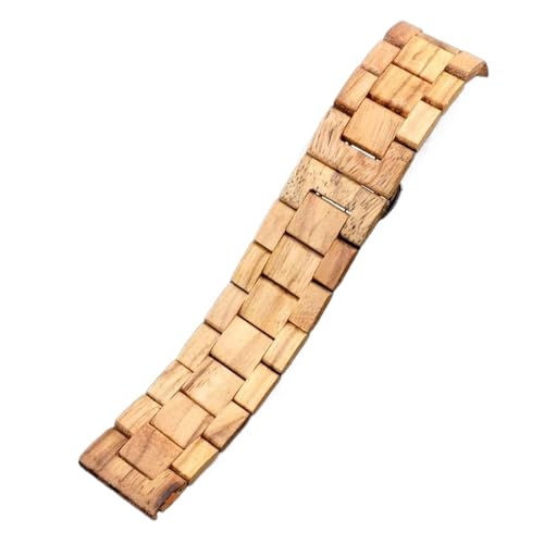 Bracelet en bois de montre sangle 3 4 haut de gamme vintage 20mm 22mm