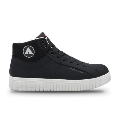 Airwalk Deuce Composite Toe Shoes for Men - Lightweight Work Safety Sneakers - Non-Slip, Electrical Hazard Resistant