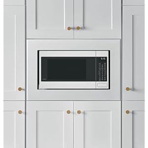 Cafe ceb515p4nwm countertop convection microwave oven broil auto cook roast defrost warm scan to cook wifi connectivity 1000 watts smart home kitchen essentials new 15 cu ft matte white  urban country home decor