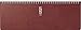 Produktbild rido/idé 7036132291 Tischkalender/Querterminbuch septant, 2 Seiten = 1 Woche, 305 x 105 mm, Schaumfolien-Einband Catana bordeaux, Kalendarium 2021, Wire-O-Bindung