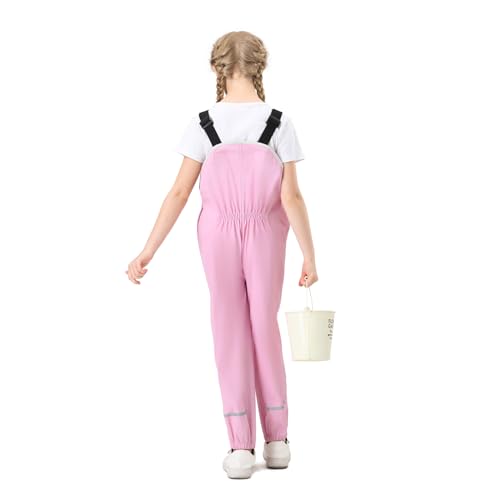 Image of Kids Unisex Rain Pants, Green, Size 2-9 Years
