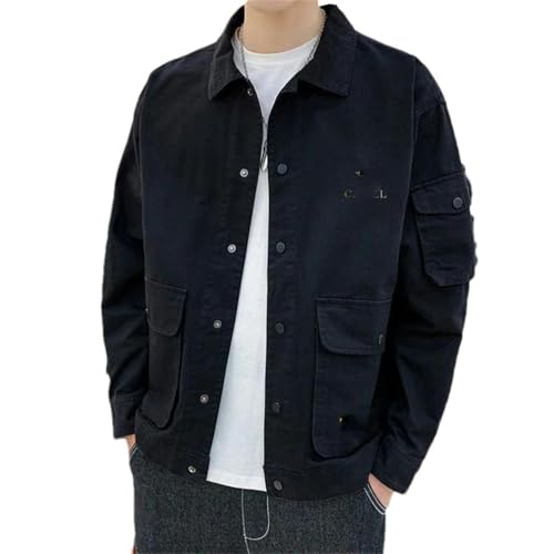 Veste de travail homme style coréen ample haut décontracté printemps - 3