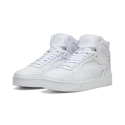 PUMA RBD Break MID Unisex-Sneaker, Weiß/Kühles Hellgrau/Schwarz, 11 UK – Ansicht 1