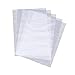 Unomor 100pcs PVC Shrink Wrap Bags Heat Shrinkable Packaging Film for Sealing Sturdy Plastic Shrink Wrap for Crafts Food and Industrial Use