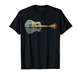 Gitarre Tshirt Herren Damen Musik Rock Gitarrist